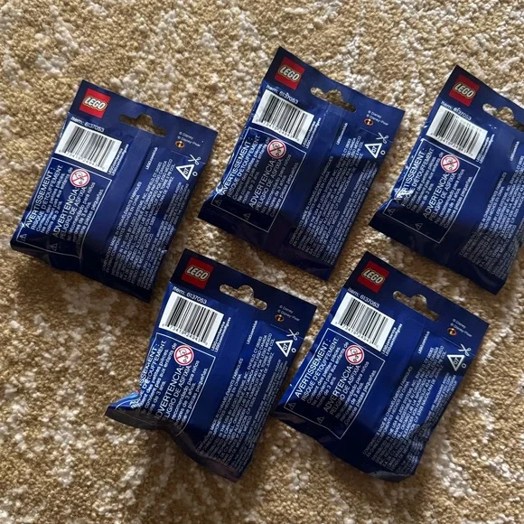 5 LEGO Disney Series 1 Minifigures, Sealed, New, Retired, Rare - Picture 4 of 4